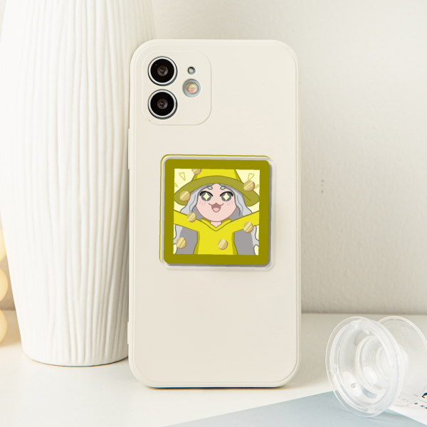 Money Witch Phone Holder - 1.96"(50mm), Clear