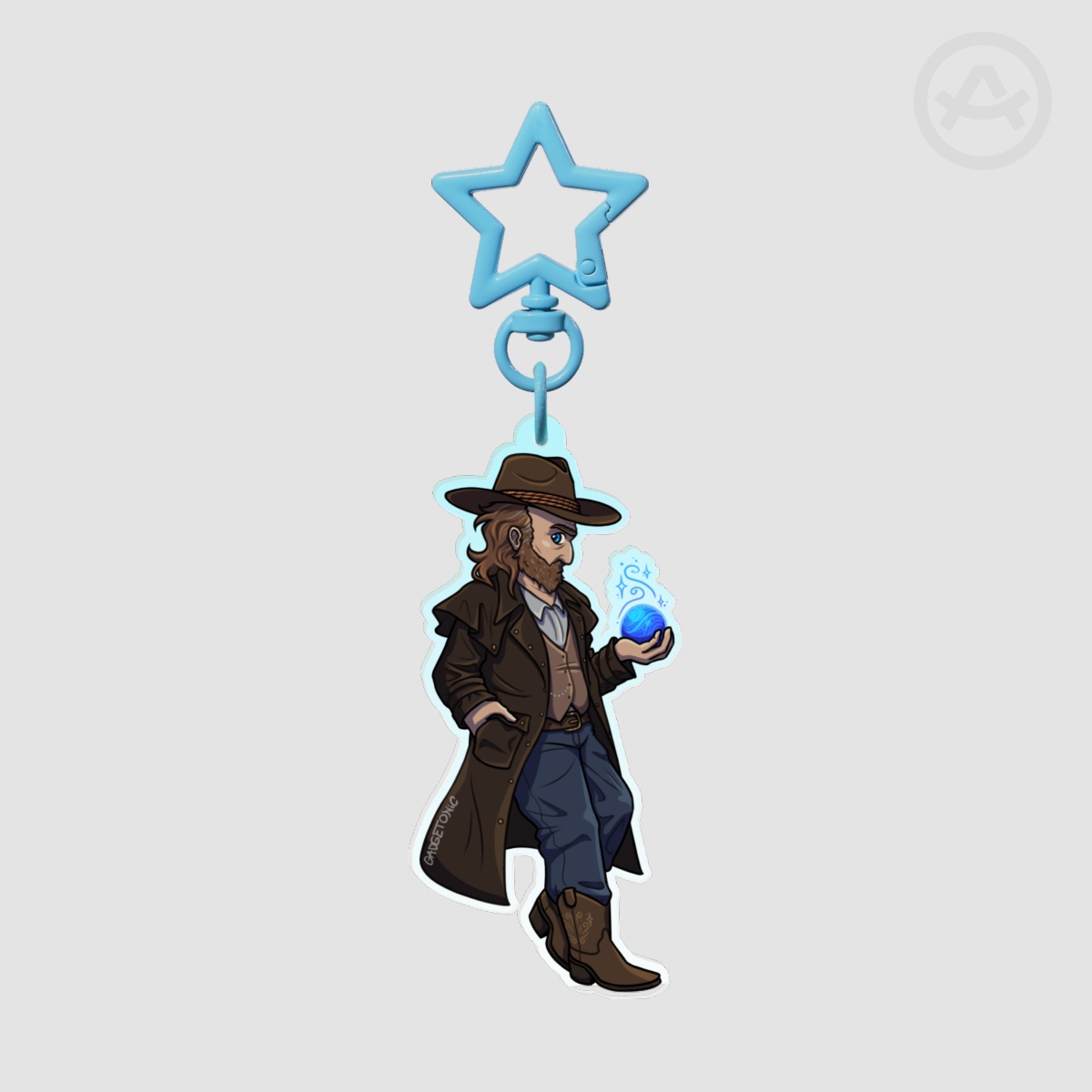 Maverick Dein - Arcane Underground D&D Acrylic Keychain