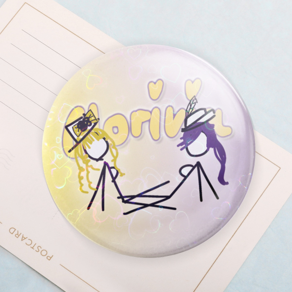 Cursed Stickmen ships Clorivia Badge