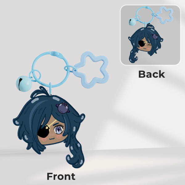 Blueberry Kaeya Keychain