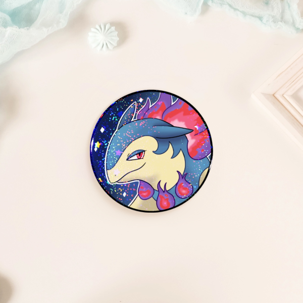 Shiny Hisuian Typhlosion Pinback Button