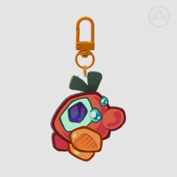 Waddle Doo Fullbleed Keychain