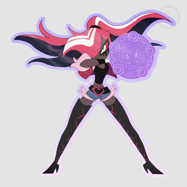 Velvette Witchy Power Sticker