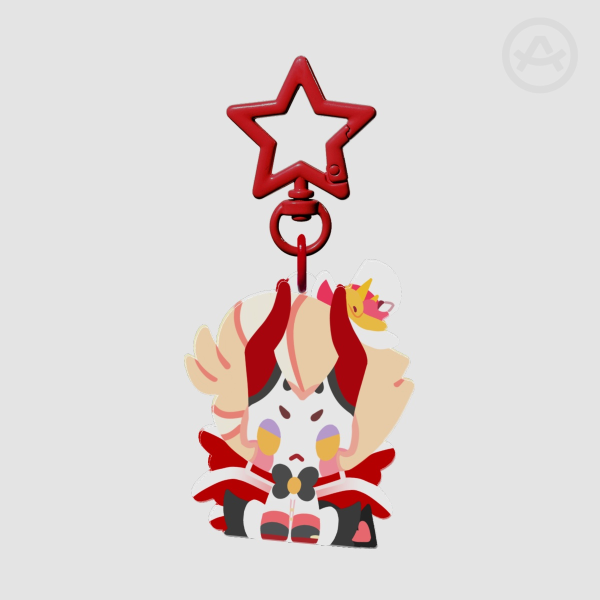 Lucifer Full Bleed Acrylic Keychain