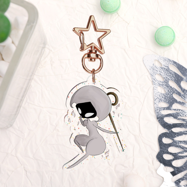 Hollow Knight Silksong Lace Keychain