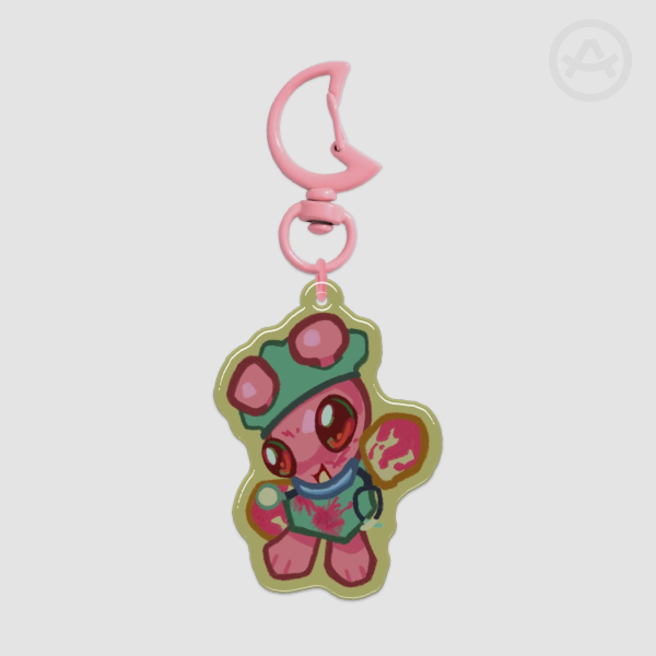 Surgeon Alien Epoxy Keychain