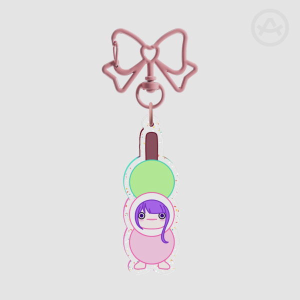 Silly Raiden Keychain