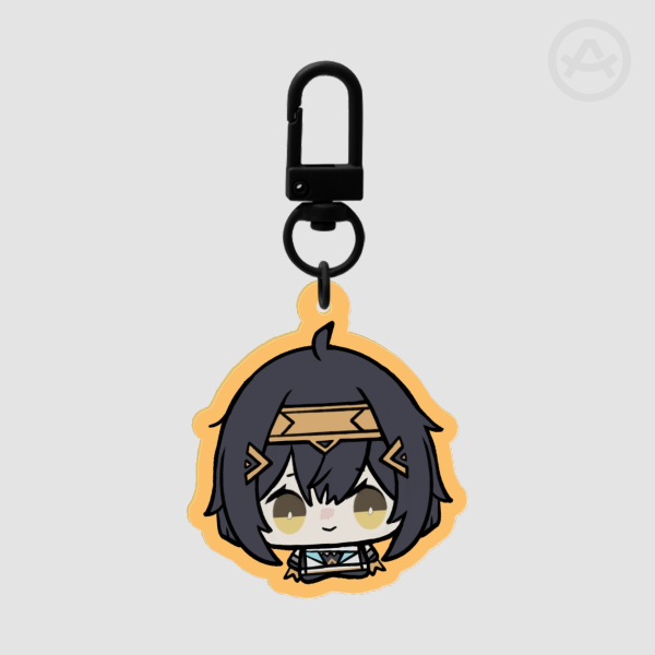 Stella Sora Amber Skrunkly Chibi 4cm Fanart Acrylic Keychain