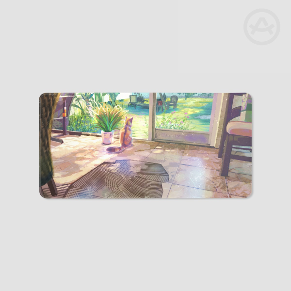 Backyard Daydreaming Desk Pad
