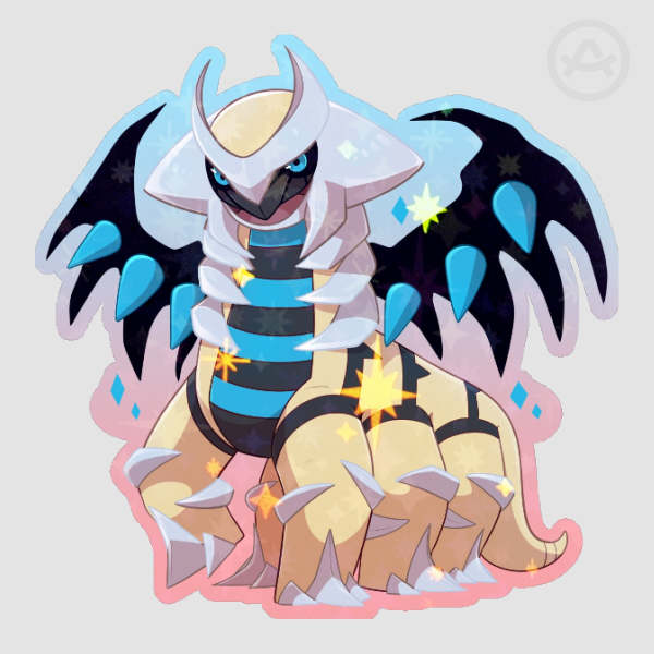 Shiny Giratina Holo Sticker