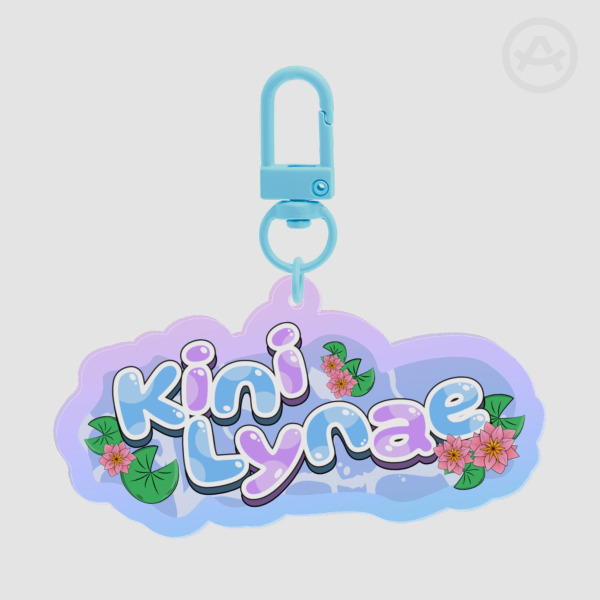 Kini Lynae Logo Acrylic Keychain