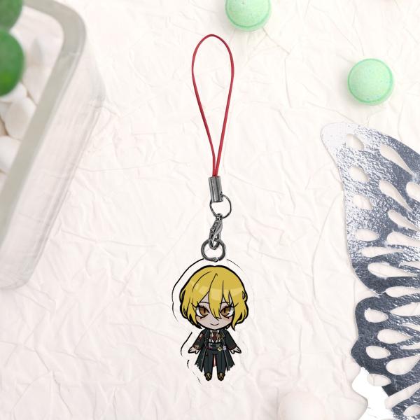 Don Quixote Clear Acrylic Keychain