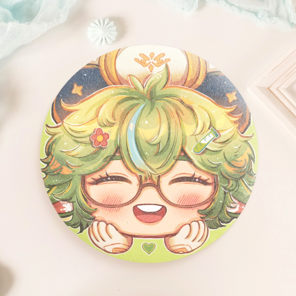 Plush Badges Genshin Impact Sucrose