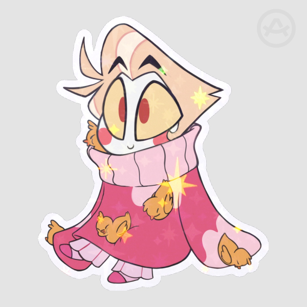 Adorable Sweater Lucifer Sticker Holo Stars