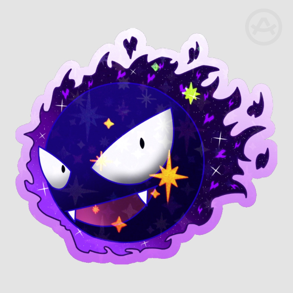 Ghastly Hearts Sticker