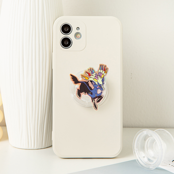 Acrylic Airbag Phone Holder - 1.96"(50mm), Rainbow