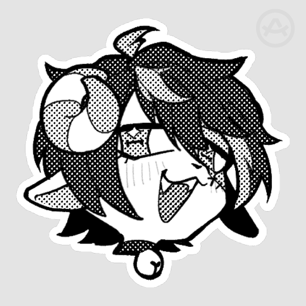 Manga Tensaye Sticker