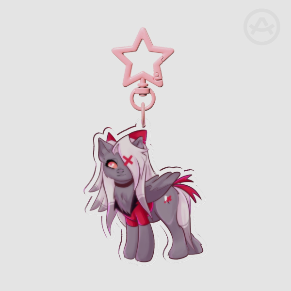 MLP Veggie Acrylic Keychains