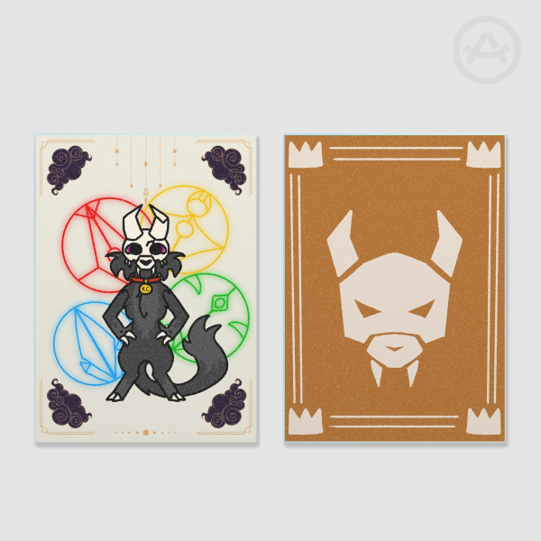 King Clawthorne Holographic Photocard