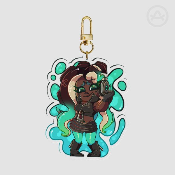 Marina Splatoon Keychain
