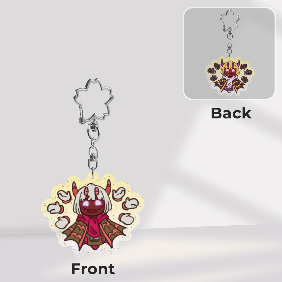 Taranza Double Sided Keychain
