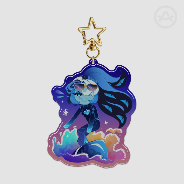 Shadow milk summer keychain