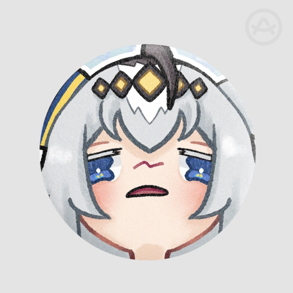 Uma Musume Oguri Cap Meme Plush Button