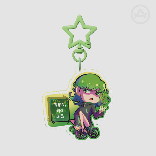 [OPM] Tatsumaki Acrylic Keychains 2 sided