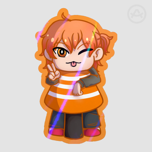 [Yarichin Bitch Club] Yaguchi/Yacchan Sticker Die-cut 2.5inch