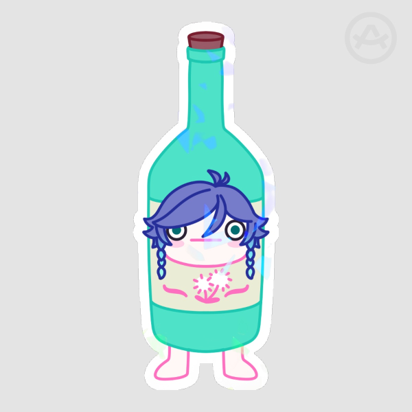 Silly Venti Holo Sticker