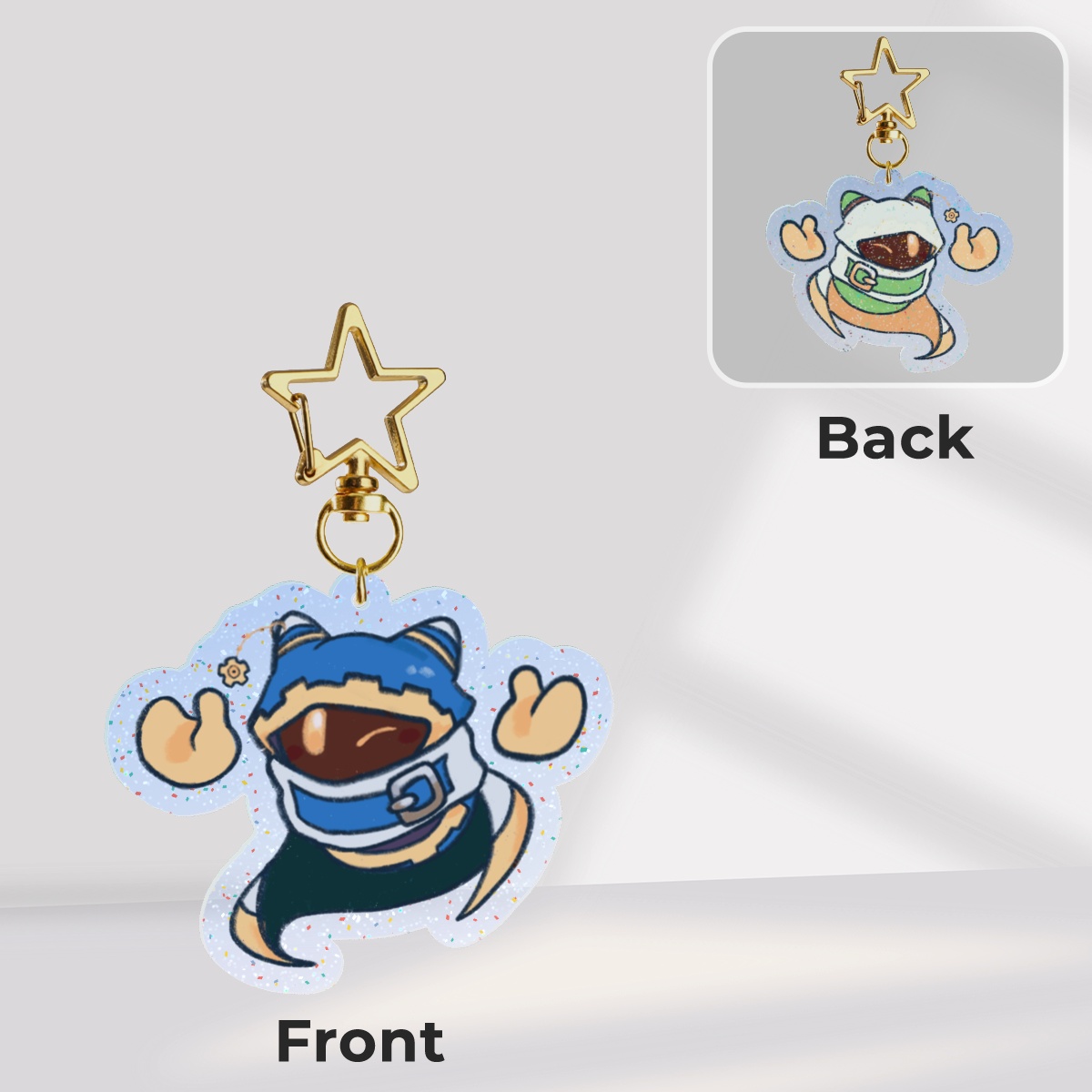 Magolor Double Sided Keychain