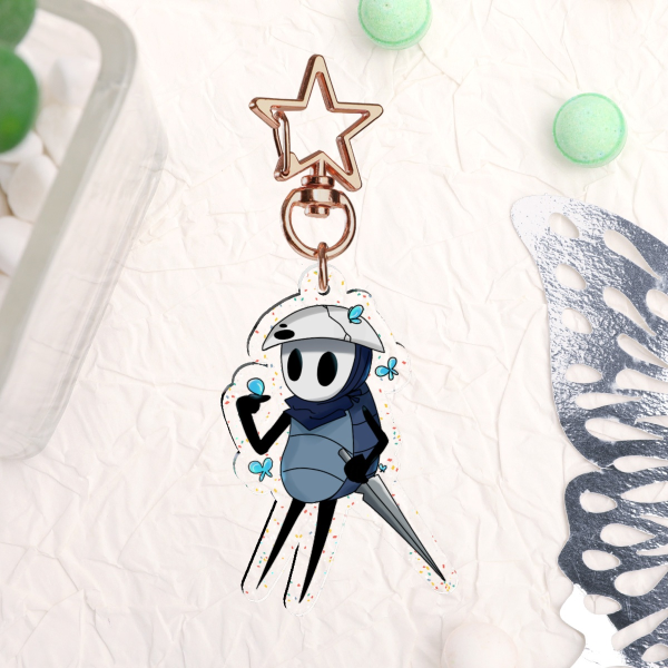 Hollow Knight Quirrel Keychain