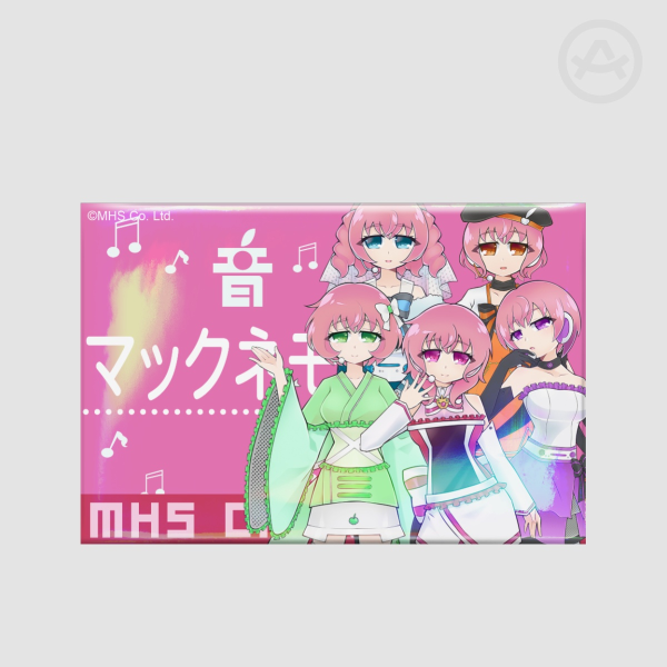 Mackne MOMO Rectangular Badge