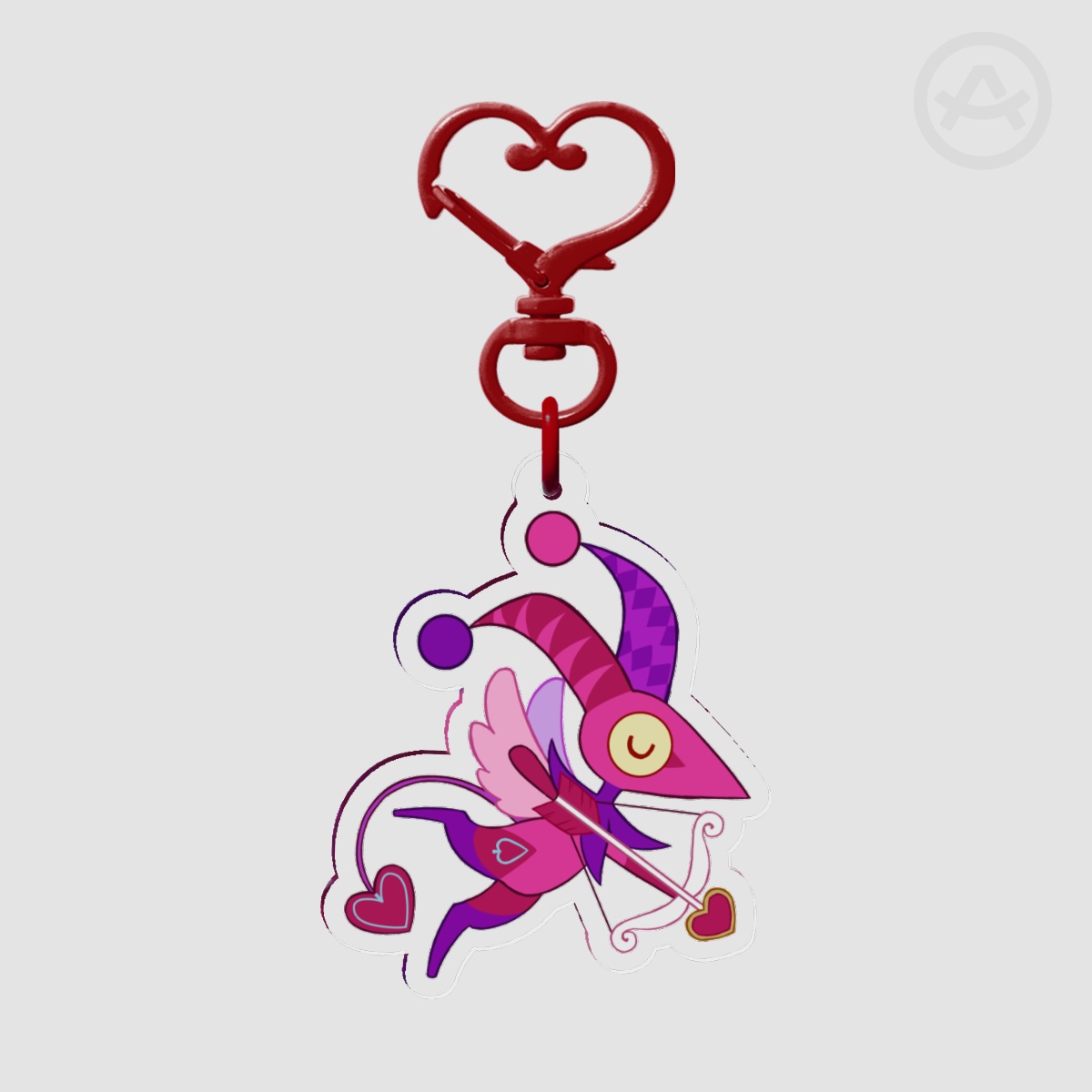 Bettelion Valentine's Day Keychain