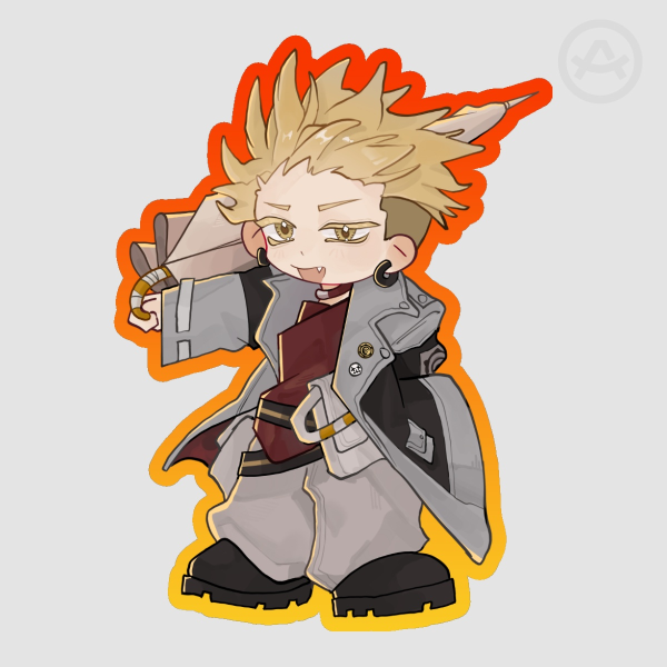 Enjin Gachiakuta Sticker