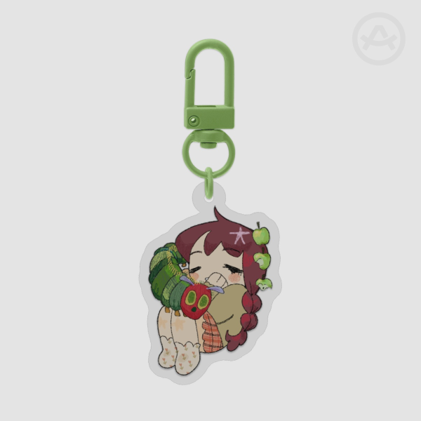 OC (Childhood dreams series) Green Epoxy keychain