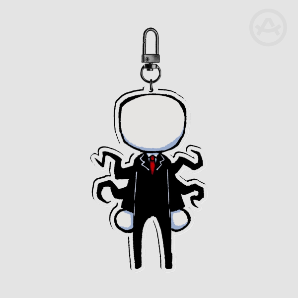 Slenderman Keychain/Charm
