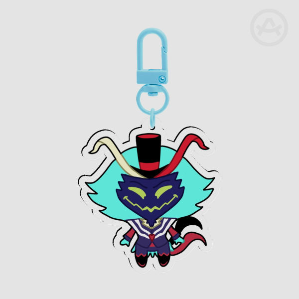 Asmodeus Clear Acrylic Keychain