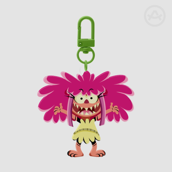 Fee Full Bleed Acrylic Keychains