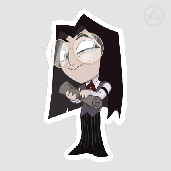 Human Pentious - Pendleton (Die Cut Sticker)