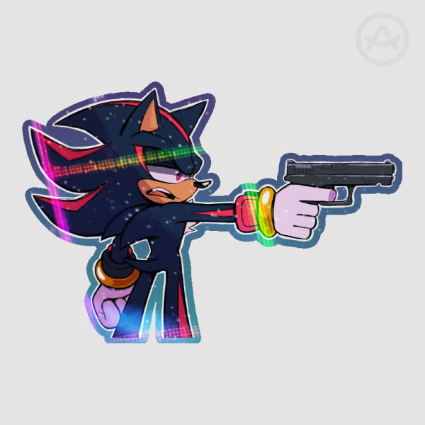 Shadow The Hedgehog - Sonic (Sticker)