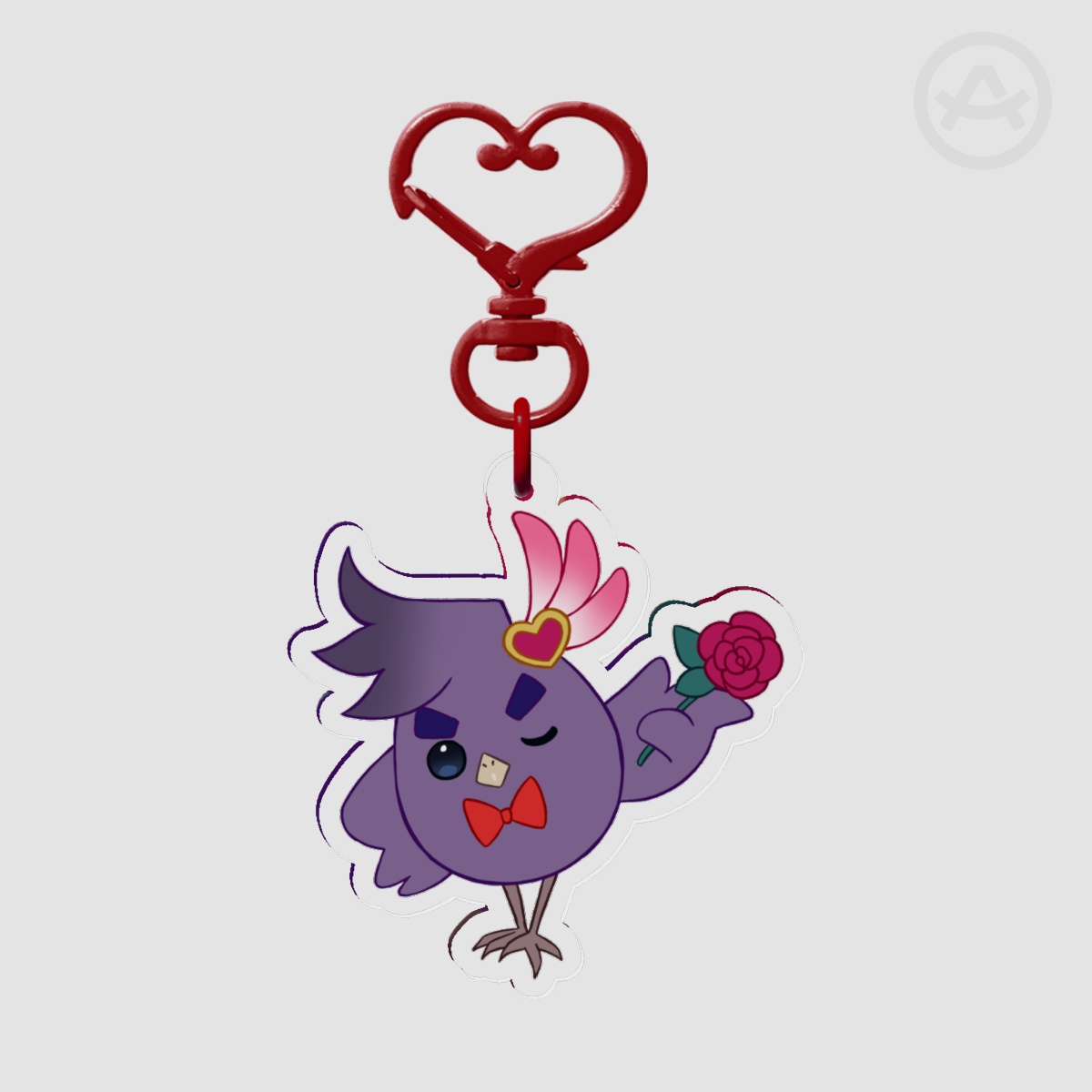 Hakkito Valentine's Day Keychain