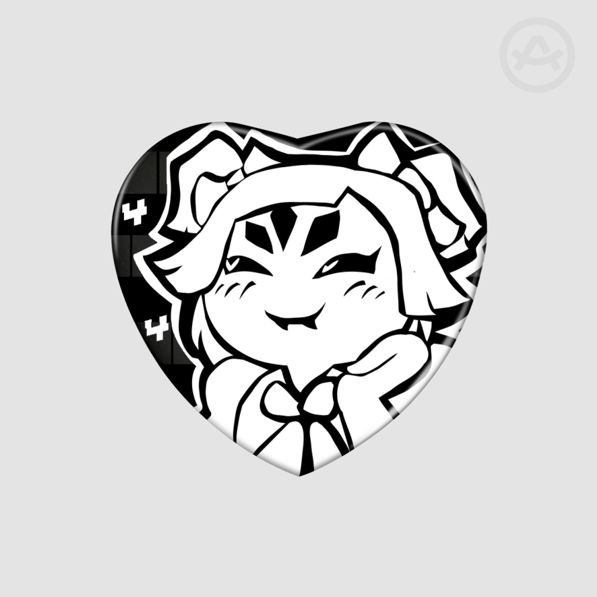 Muffet Heart Pin || UNDERTALE
