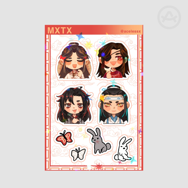 MXTX Sticker Sheet