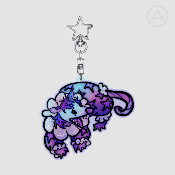 “Fatherless Behavior” — Acrylic Keychain