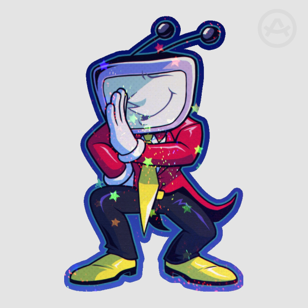 Tenna - Deltarune (Sticker)
