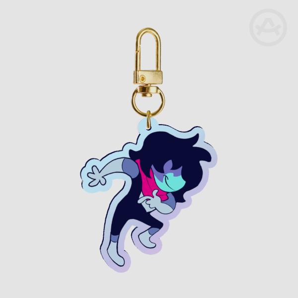 Kris Dreemurr Rainbow Acrylic Keychain