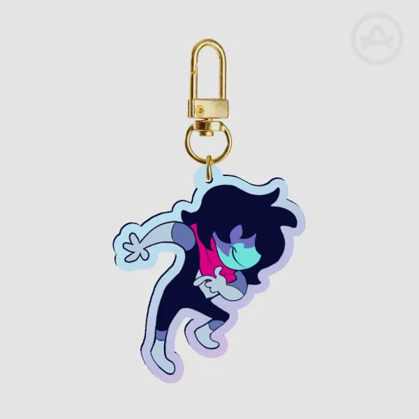 Kris Dreemurr Rainbow Acrylic Keychain