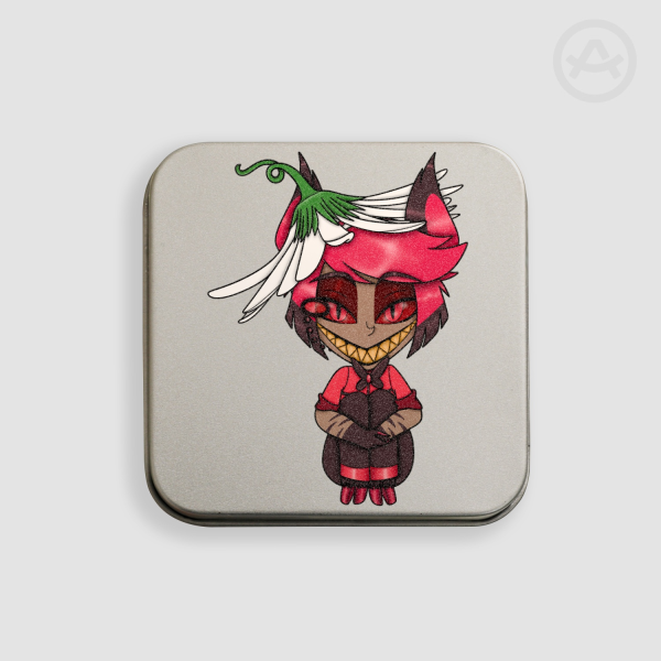 Chibi Alastor Metal Storage Box