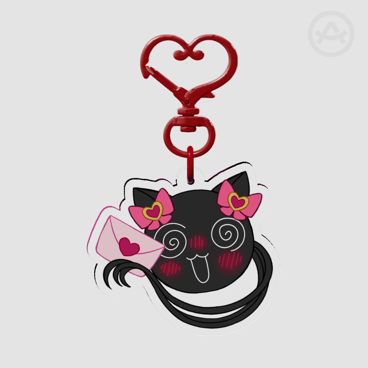 Machiroon Valentine's Day Keychain
